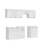 Modular kitchen JUNONA LINE 230 BBL BRW chalk gloss order